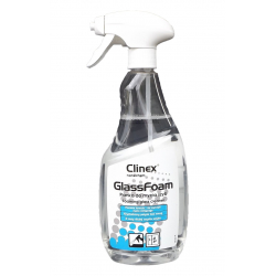 Clinex GLASS Foam 650ml - pianka do mycia szyb i luster